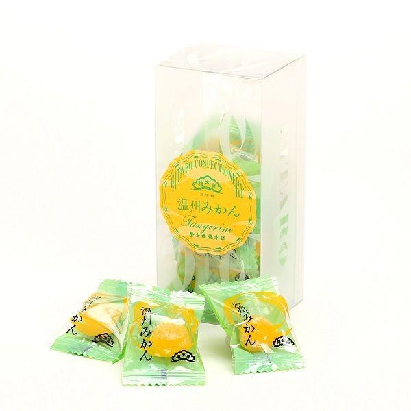 榮太樓 果汁飴 箱入 温州みかん 1本（12粒）