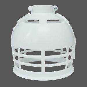 オーム電機 電球ガード 白 HS-LGNW 00-8303