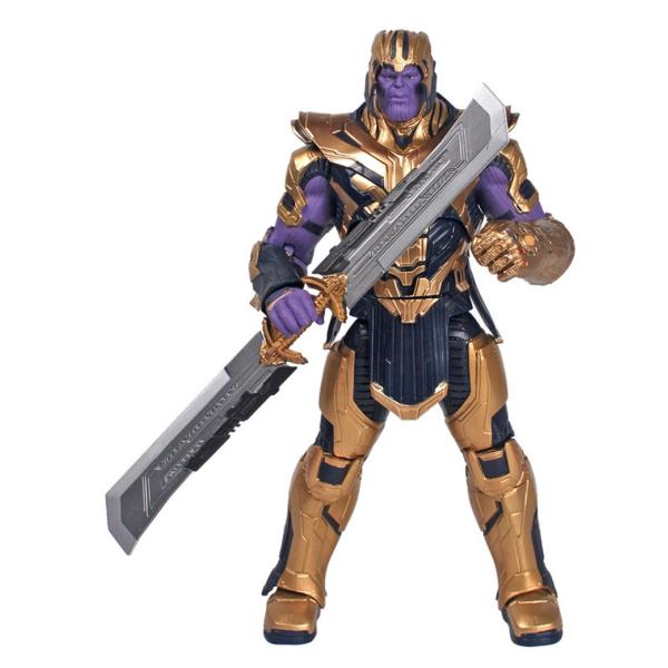 サノスThanos　可動フィギュア 【アベンジャーズ】高さ約22cm　キーホルダー1個プレゼント（数...