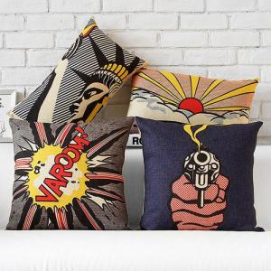 ポップアート マリリン・モンロー クッションカバー45cmx45cm : EIWA