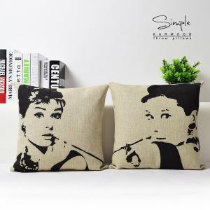 マリリン・モンロー/ポップ・アート 抱き枕 クッションカバー 45x45cm