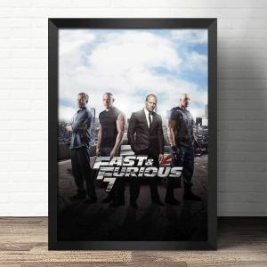 ワイルド・スピード』 Fast & Furious 映画ポスター アートフレーム