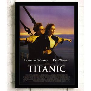 タイタニック TITANIC 映画ポスター アートフレーム 壁掛け 額縁