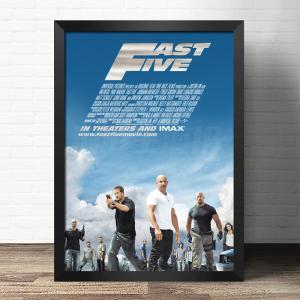 ワイルド・スピード』 Fast & Furious 映画ポスター アートフレーム