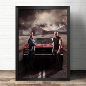 ワイルド・スピード』 Fast & Furious 映画ポスター アートフレーム