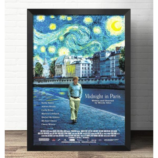 『ミッドナイト・イン・パリ』 Midnight in Paris   映画ポスター  アートフレーム...