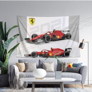 アイルトン・セナ F1 レーシング・ドライバー タペストリー ポスター