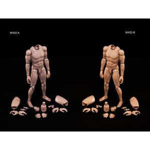 1/6スケールフィギュア素体  男性 男性ボディ　可動フィギュア  肌色　1/6スケールフィギュア素...