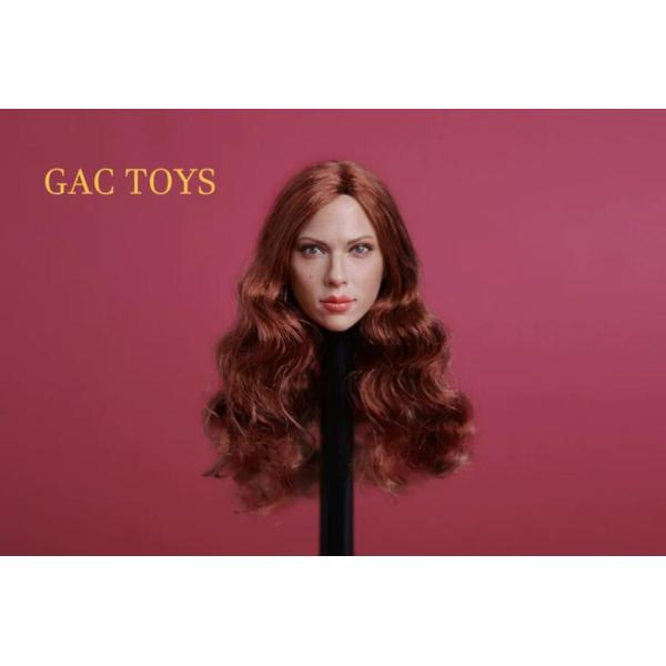 ブラック・ウィドウ  Black Widow　1/6スケール　女性ヘッド