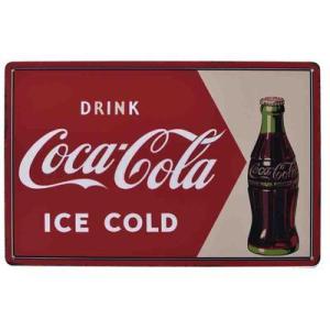 コカコーラ Coca-Cola USA アメリカ雑貨☆レトロ調☆アメリカンブリキ