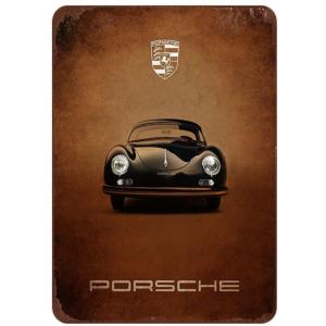 ポルシェ Porsche 専用駐車場 警告注意看板 アメリカ雑貨☆レトロ調