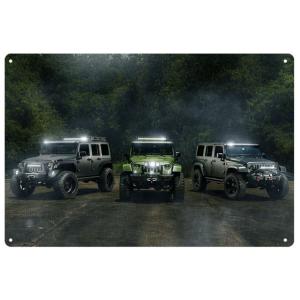 jeep ジープ メタルサイン インテリア アメリカ雑貨 ブリキ看板 バー