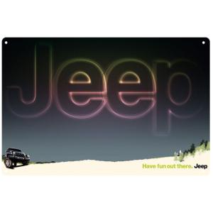 jeep ジープ メタルサイン インテリア アメリカ雑貨 ブリキ看板 バー