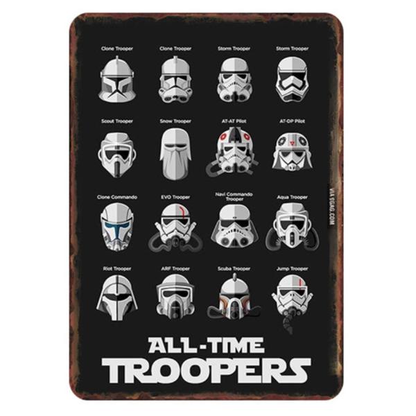 『スター・ウォーズ（Star Wars）』映画ポスター　アメリカ雑貨★レトロ調★メタルサイン　アメリ...