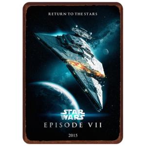 ブリキ看板 スターウォーズ STAR WARS エピソード1 アナキン 映画