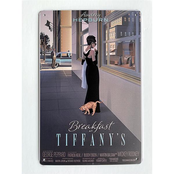 ティファニーで朝食を Breakfast at Tiffany&apos;s  映画ポスター　アメリカ雑貨　レ...