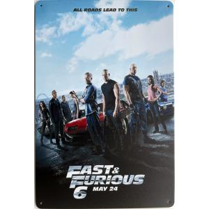 ワイルド・スピード』 Fast & Furious 映画ポスター アートフレーム