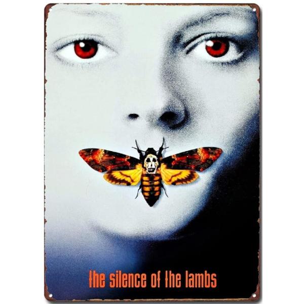『羊たちの沈黙』 The Silence of the Lambs  映画ポスター　アメリカ雑貨　レ...