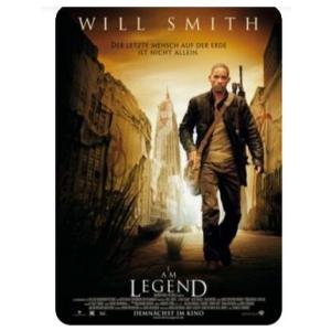 『アイ・アム・レジェンド』 I Am Legend  映画ポスター　 アメリカ雑貨　メタルサイン　ブ...