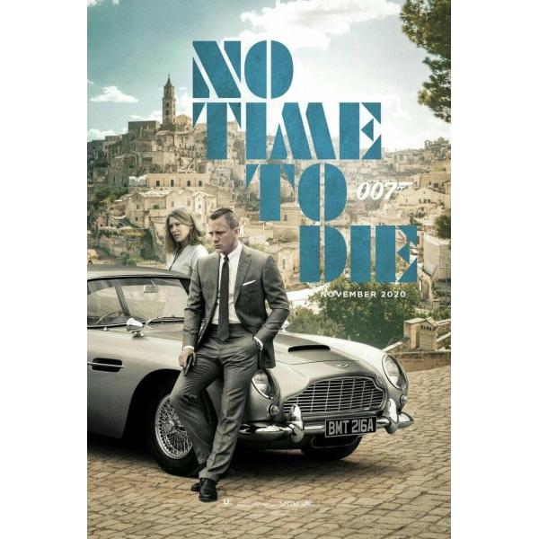 『007／ノー・タイム・トゥ・ダイ』映画ポスター　 メタルサイン　ブリキ看板　インテリア雑貨　お部屋...