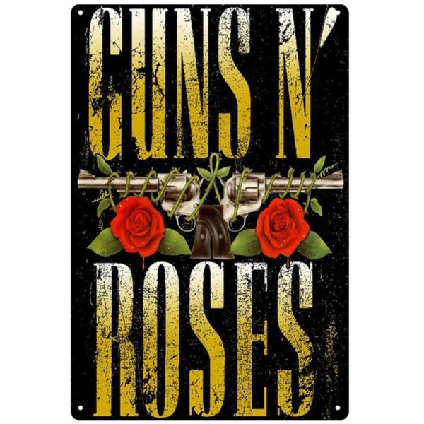 ガンズ・アンド・ローゼズ Guns N&apos; Roses GN&apos;R 　ロックバンド　アメリカ雑貨★レトロ...
