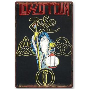 レッド・ツェッペリン Led Zeppelin ポスター アメリカ雑貨☆レトロ調