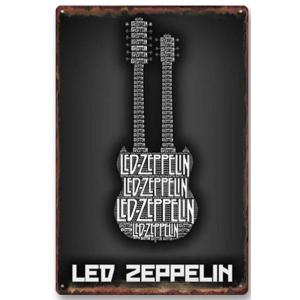 レッド・ツェッペリン Led Zeppelin ポスター アメリカ雑貨☆レトロ調