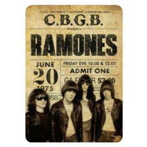 ラモーンズ Ramones　ロックバンド　1975年コンサートポスター　 アメリカ雑貨　壁飾り　イン...