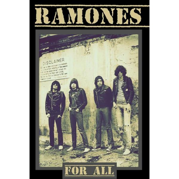 ラモーンズ  ロックバンド  ポスター雑貨　壁飾り　インテリア　金属  ブリキ看板/飾り/バー/レス...