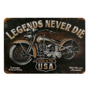 ハーレーダビッドソン レトロ看板 インテリア 雑貨 ハーレーダビッドソン Harley-Davidson バイク ☆レトロ調☆メタル