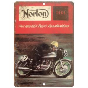 ノートン・モーターサイクル Norton オートバイ バイク アメリカン雑貨