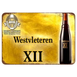 ウェストフレテレン  Westvleteren  ベルギービール★レトロ調★アメリカンブリキ看板/飾...