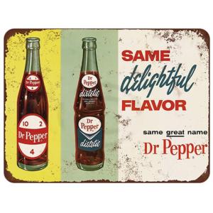 ドクターペッパー Dr Pepper 炭酸飲料 レトロ調☆メタルサイン