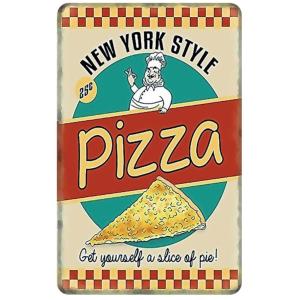 pizza ピザ☆メタルサイン レトロ調 アメリカブリキ看板 /飾り/バー