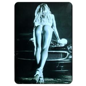 セクシー ★レトロ調★メタルサイン　アメリカンブリキ看板/飾り/バー/レストラン/カフェ/喫茶店/20cm*30cm