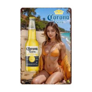 ネオンライト Corona Extra コロナビール オウム ヤシの木 サンセット