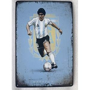 ディエゴ・マラドーナDiego Maradona サッカー選手　アメリカ雑貨　有名人物★レトロ調★ア...