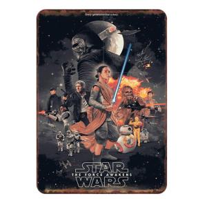 ブリキ看板 スターウォーズ STAR WARS エピソード1 アナキン 映画
