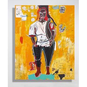ジャン＝ミシェル・バスキア Jean-Michel Basquiat　　現代アート　シンプル　抽象画　　キャンバスプリント  サイズ：30ｘ40cm｜eiwasailsors