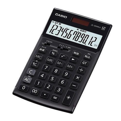 カシオ　電卓　ＪＳ−２０ＷＫＡ−ＢＫ−Ｎ【返品・交換・キャンセル不可】【イージャパンモール】