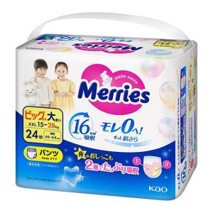 ★まとめ買い★　花王　メリーズ　エアスルー　パンツ　ビッグより大きいサイズ　２４枚　×3個【イージャパンモール】