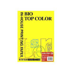 ★まとめ買い★伊東屋　バイオトップカラーA4(50枚入)　BT312　カナリーイエロー　×5個【返品...