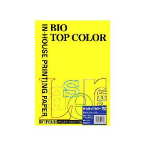 ★まとめ買い★伊東屋　バイオトップカラーA4(50枚入)　BT412　カナリーイエロー　×5個【返品...