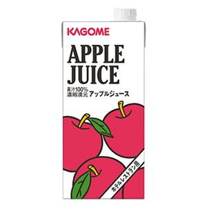 ★まとめ買い★　カゴメ　アップルジュース　ホテルレストラン用　1000ｍｌ　×6個【イージャパンモー...