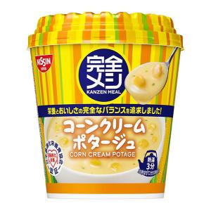 ★まとめ買い★　日清食品　完全メシ　コーンクリームポタージュ　46ｇ　×6個【イージャパンモール】｜ejapan