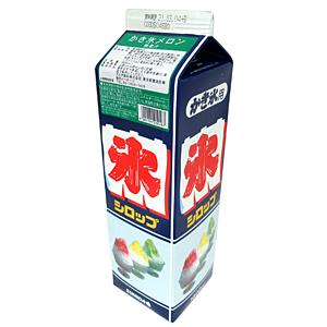 ★まとめ買い★　スミダ　かき氷メロン　紙パック　1800ｍｌ　×8個【イージャパンモール】｜ejapan