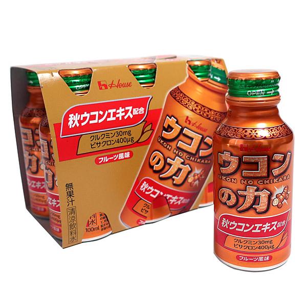 ★まとめ買い★　ハウスウェルネスフーズ　ウコンの力　１００ｍＬｘ６本　×10個【イージャパンモール】