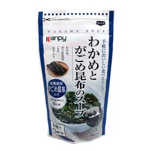 カンピー わかめとがごめ昆布スープ52G ×10個