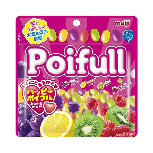 ★まとめ買い★　明治　大粒ポイフルパウチ　80ｇ　×10個【イージャパンモール】