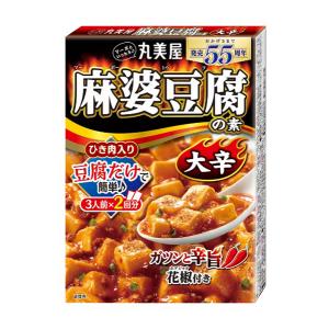 ★まとめ買い★　丸美屋 麻婆豆腐の素大辛 １６２Ｇ　×10個【イージャパンモール】